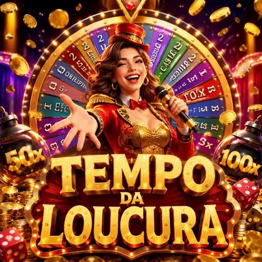Card da roda do jogo Crazy Time