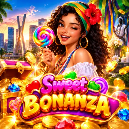 Sweet Bonanza rodando em tela de celular